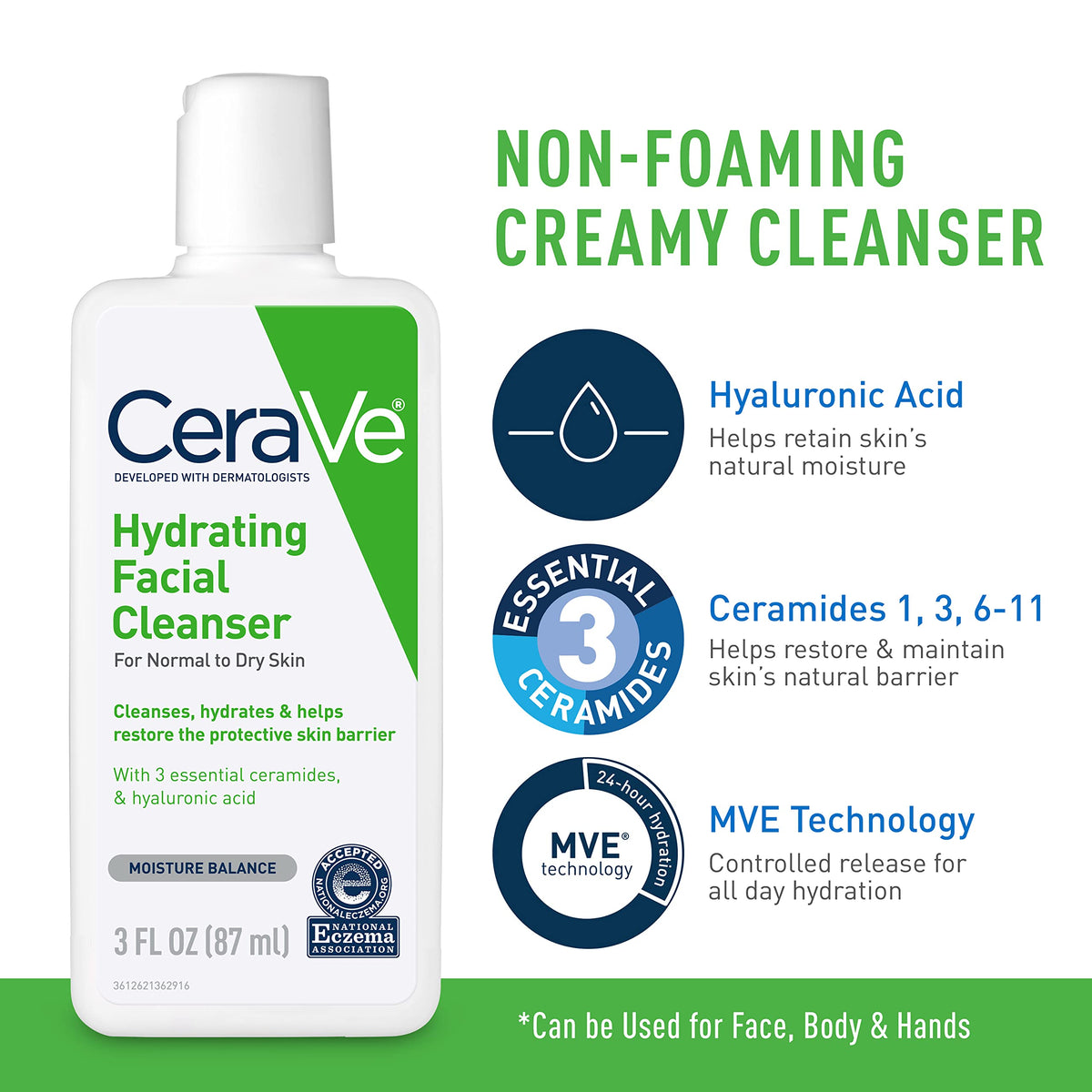 CeraVe PM moisturizer texture detail highlighting hydration delivery