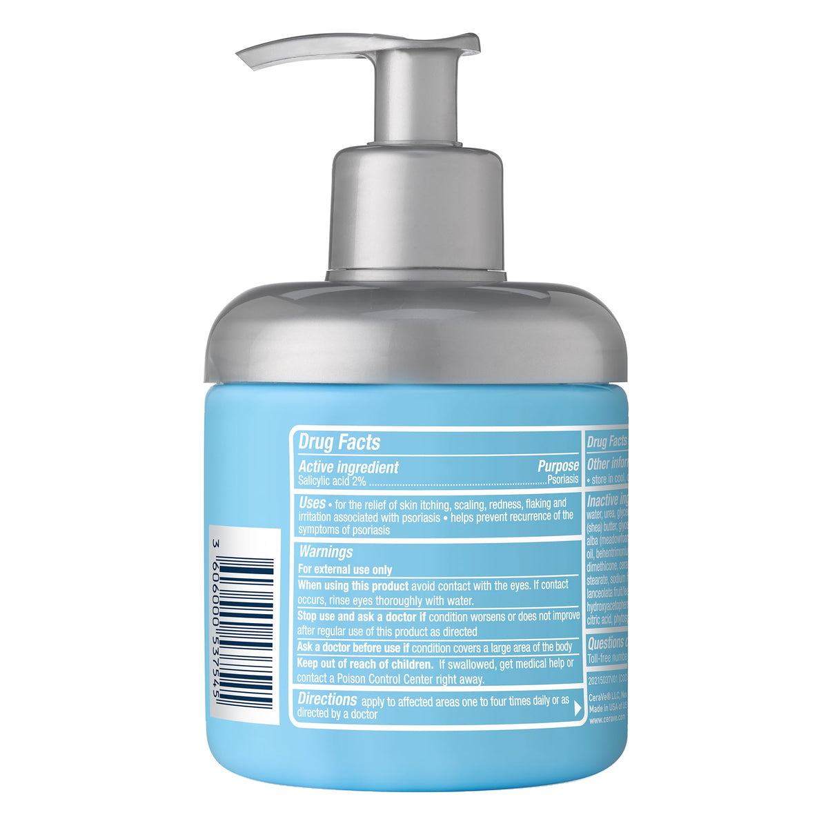 CeraVe tube on a bathroom nightstand suggesting daily use routine