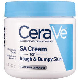 CeraVe SA Cream front packaging showing product name and size benefiting clear identification