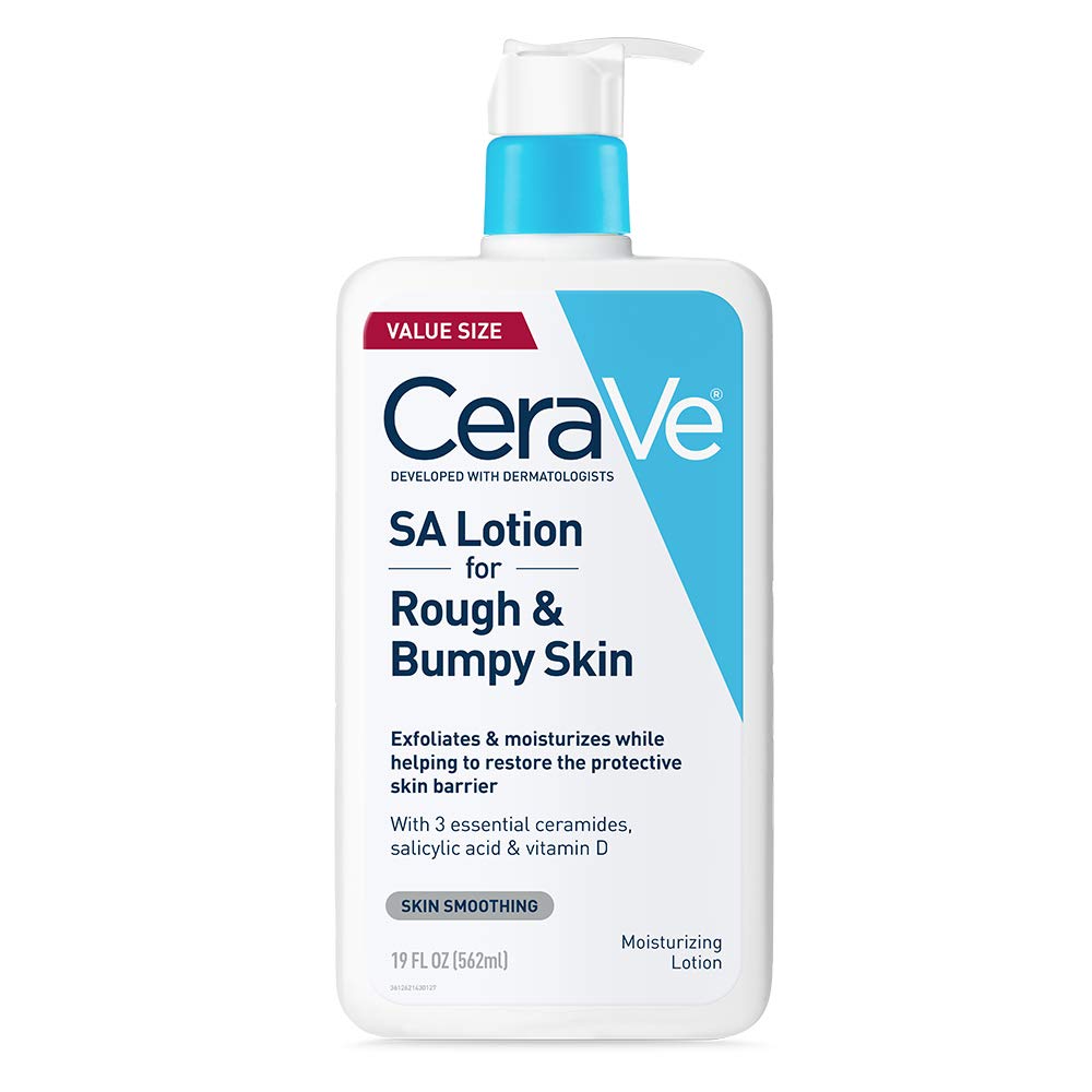 CeraVe bottle front packaging showing product name and benefits