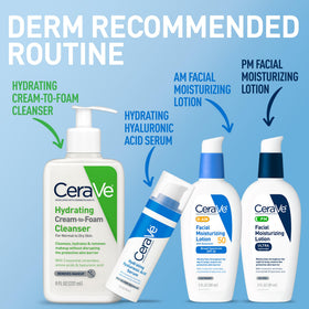 CeraVe serum applied on hand demonstrating smooth absorption
