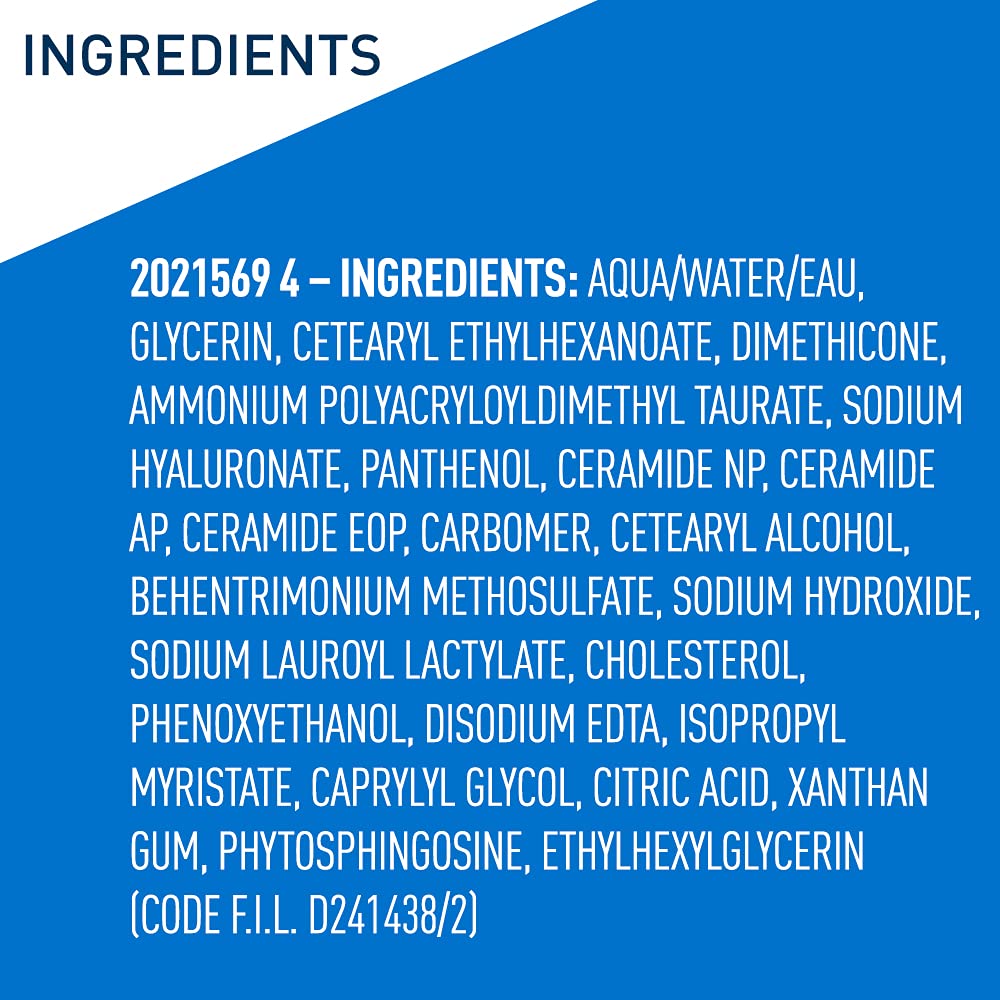 CeraVe serum on bathroom shelf in skincare routine setting