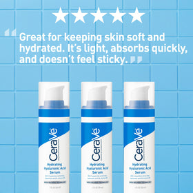CeraVe pump dispensing serum for precise, mess-free use