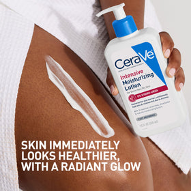 CeraVe ingredient display with shea butter and ceramides to show nourishing components