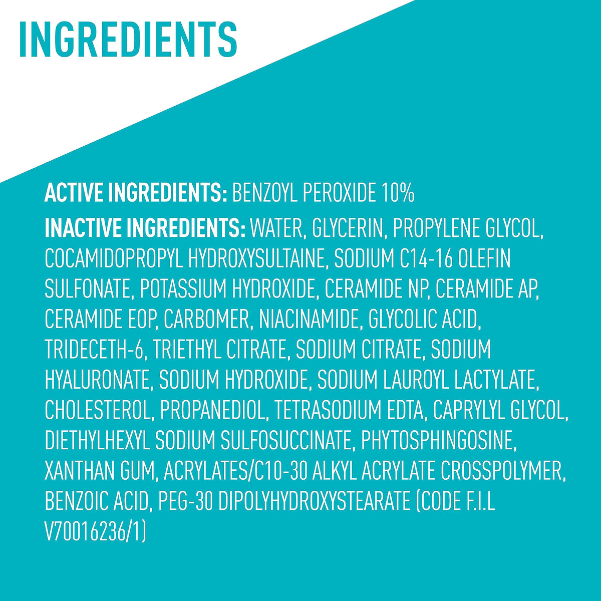 CeraVe bottle in hand showing 5 oz travel-friendly size for treatment on-the-go