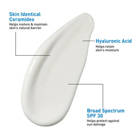CeraVe lotion texture on pump showing lightweight feel and quick absorption
