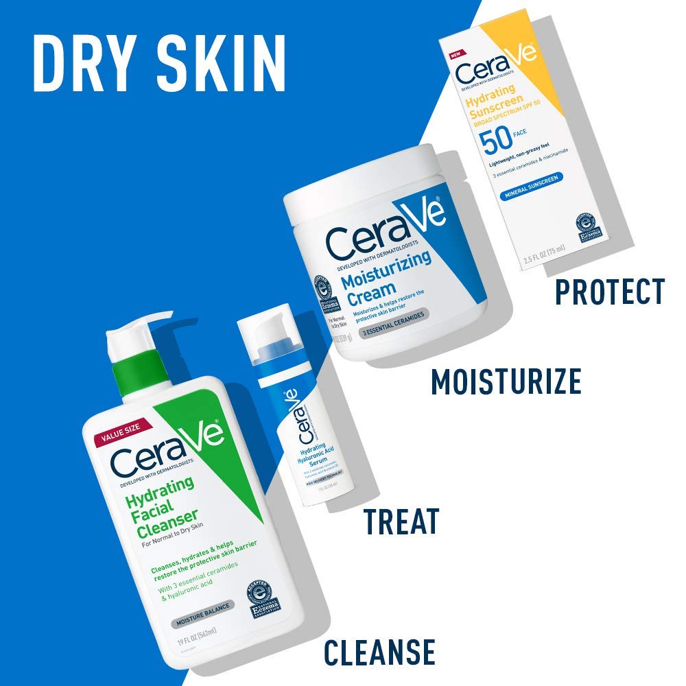 CeraVe duo inside a travel bag illustrating convenience for trips