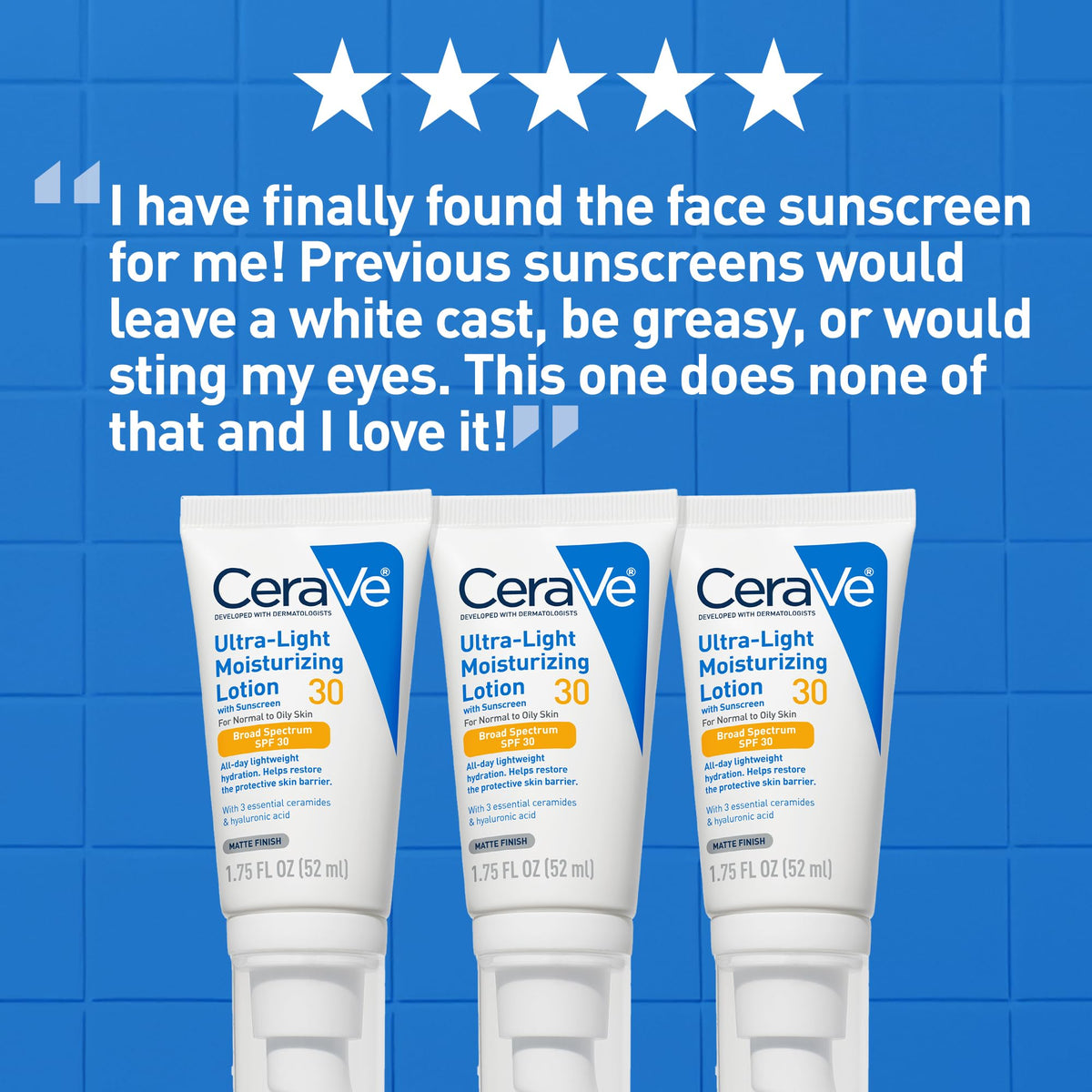 CeraVe layered under makeup proving compatibility and matte setting
