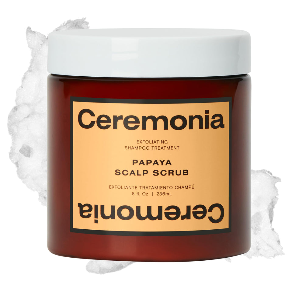 Ceremonia front packaging showing product label and clean design benefit