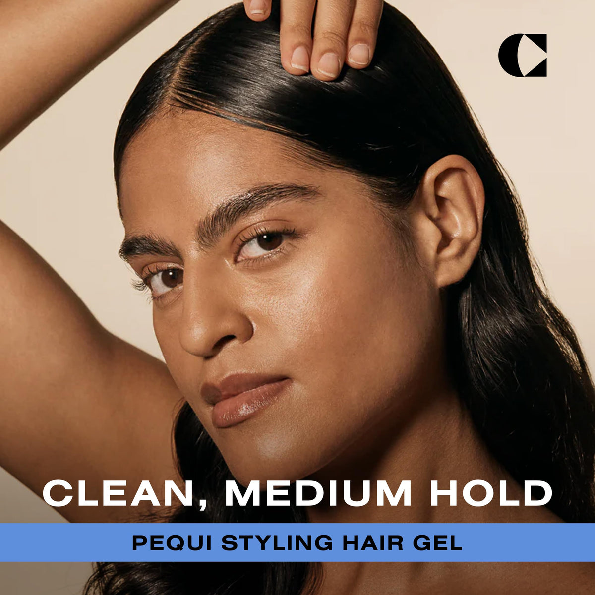 Ceremonia gel texture in open jar highlighting smooth application