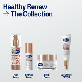 Cetaphil cream applied on hand illustrating hydration and soothing benefit