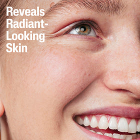Cetaphil application on face demonstrating gentle massage technique to buff and soften skin