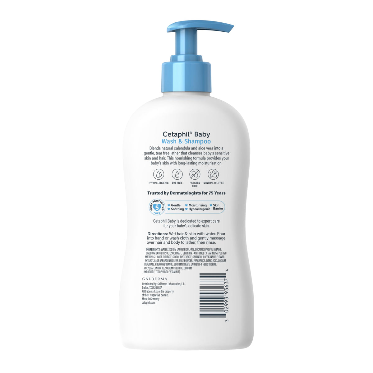 Cetaphil baby bath lifestyle scene showing calm, soothing bath routine