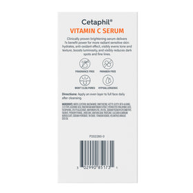 Before and after skin tone comparison showcasing Cetaphil reducing dark spots benefit