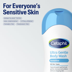Cetaphil soft foam on skin demonstrating mild, non-stripping lather