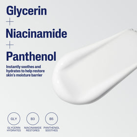 Close-up of Cetaphil label and ingredients showing transparency benefit