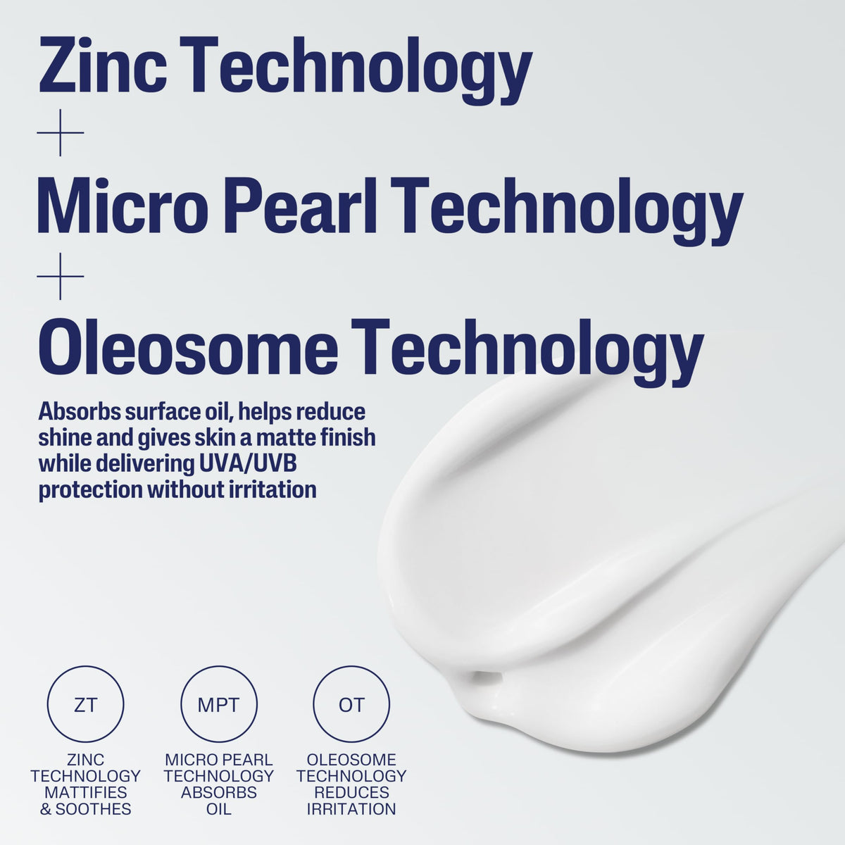 Cetaphil DermaControl Oleosome illustration highlighting gentle sunscreen delivery