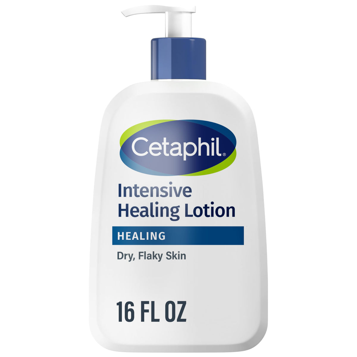 Cetaphil front packaging showing 16 oz bottle and product name for clear identification and trust