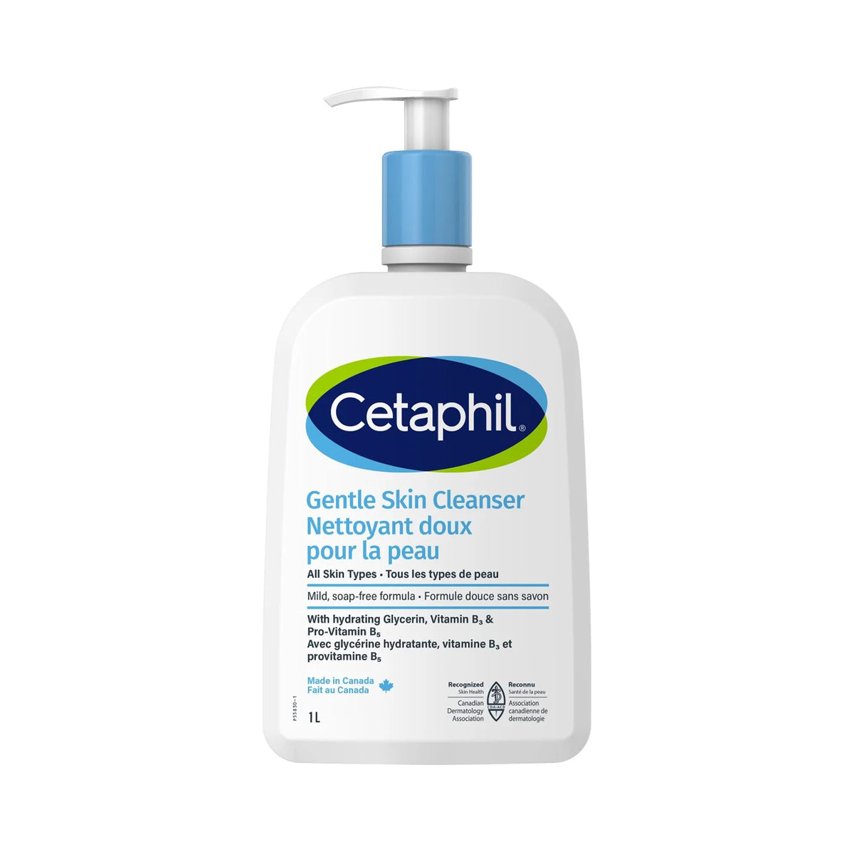 Cetaphil Gentle Skin Cleanser front bottle showing label, gentle cleansing benefit