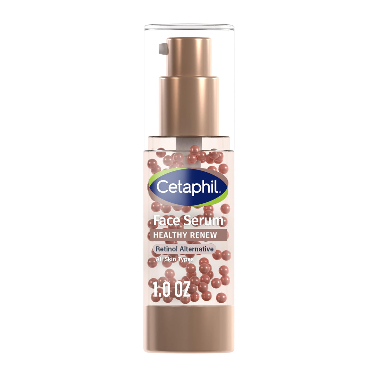 Cetaphil front packaging showing clean design and gentle aging benefits