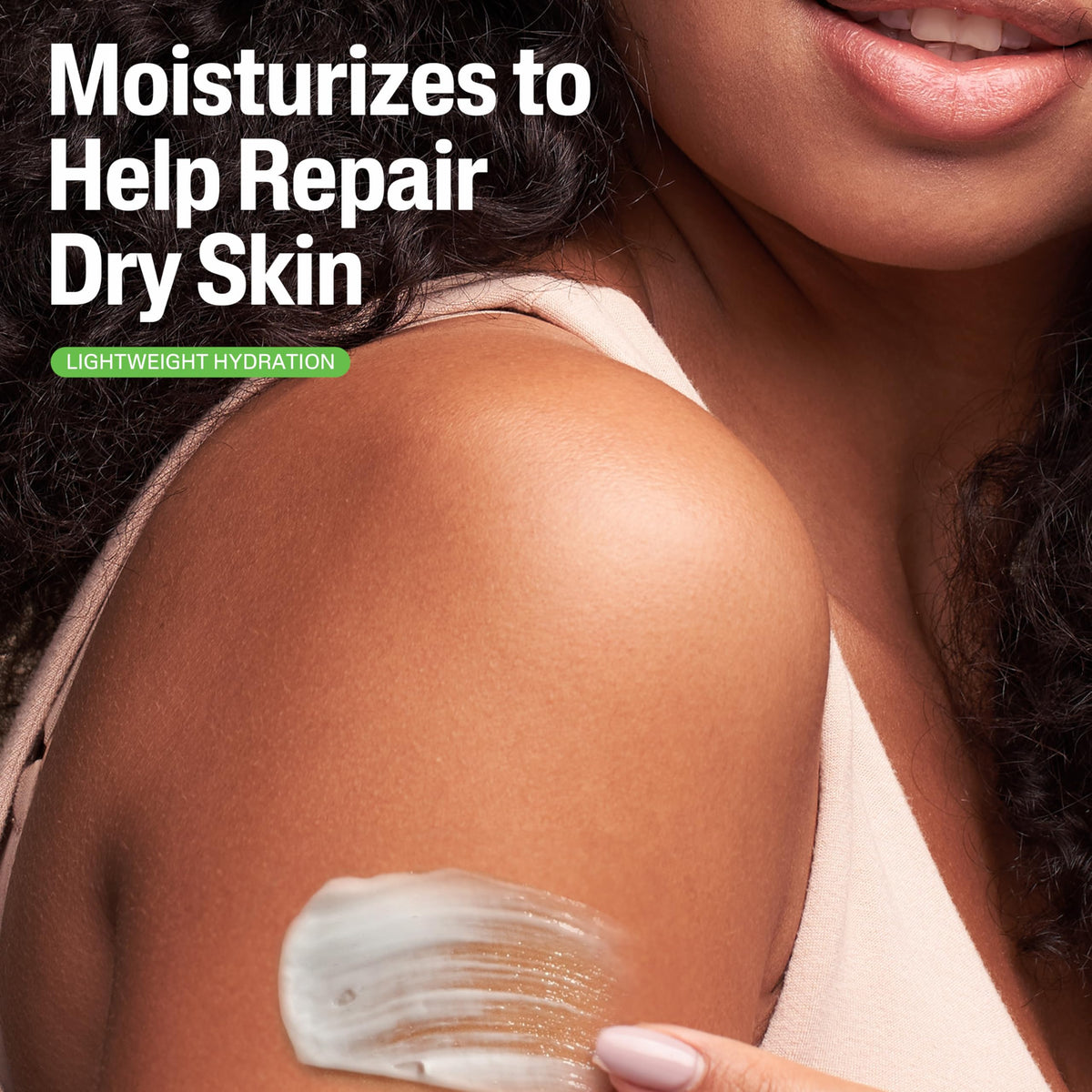 Cetaphil ingredient label highlighting niacinamide and panthenol benefits