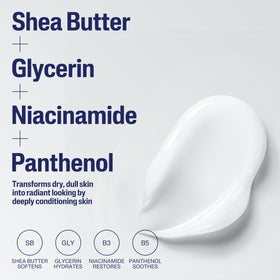 Applying Cetaphil lotion to hands for instant hydration and softer skin