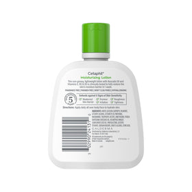 Cetaphil before and after moisturized skin showing improved smoothness