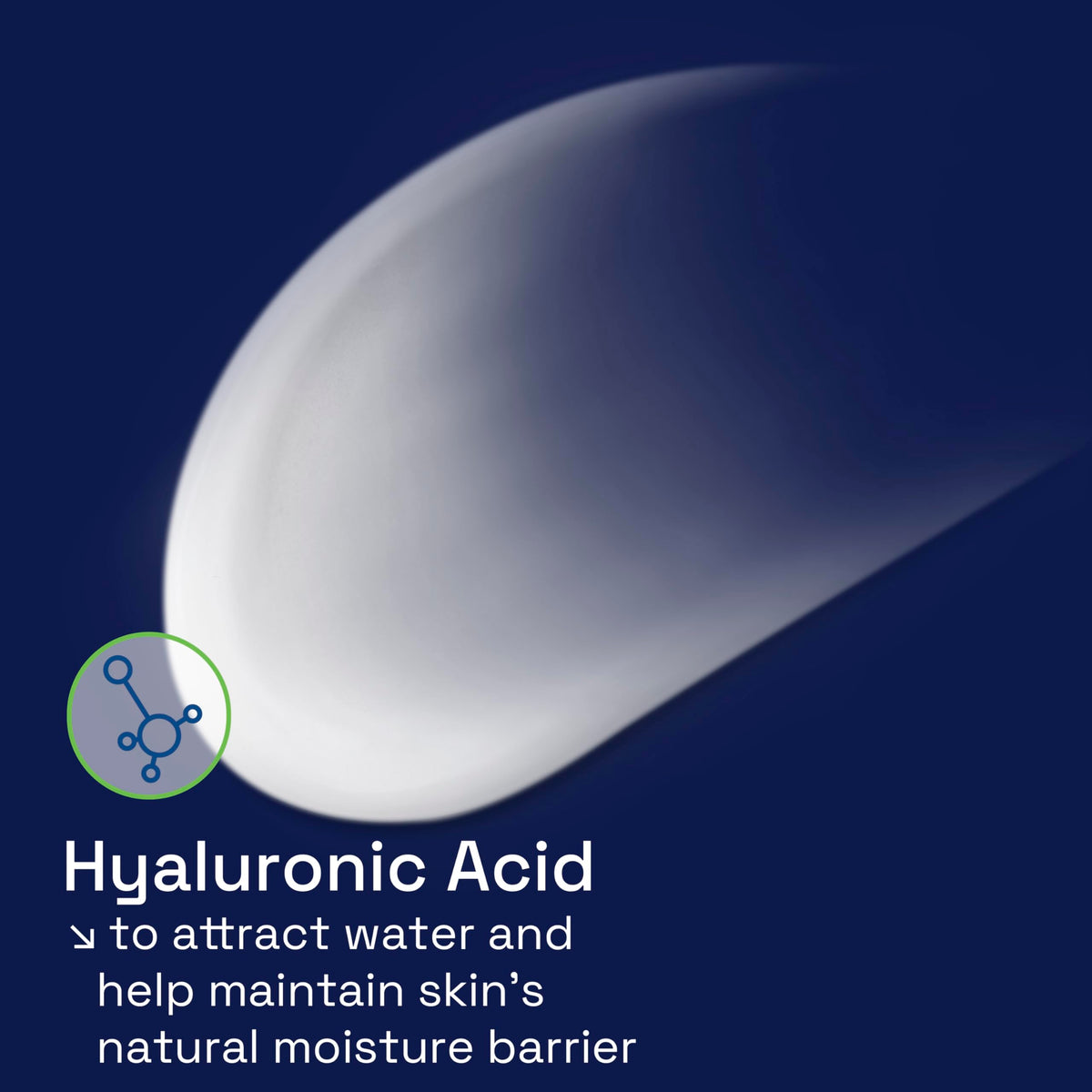 Cetaphil ingredient label detail highlighting hyaluronic acid and gentle moisturizing agents