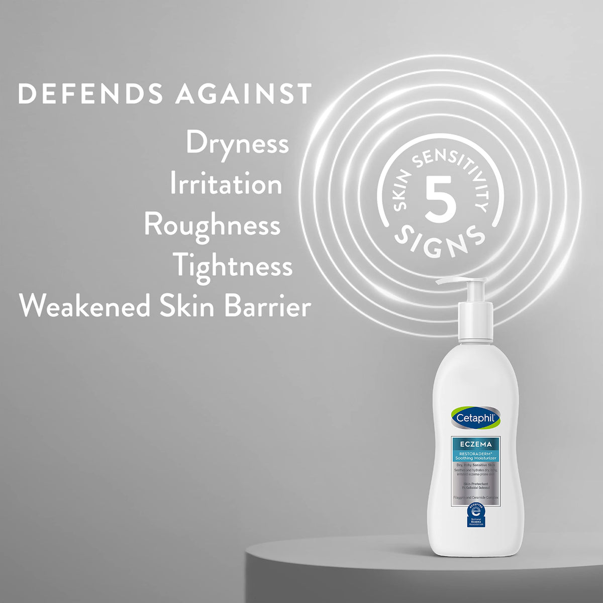 Cetaphil ingredients panel label revealing key ceramide blend