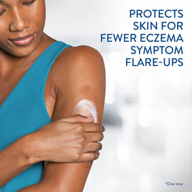 Cetaphil lotion texture close-up highlighting quick absorption