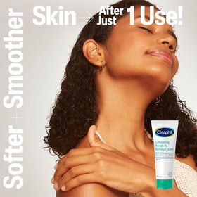 Cetaphil cream texture closeup showing smooth, non-greasy consistency for hydration