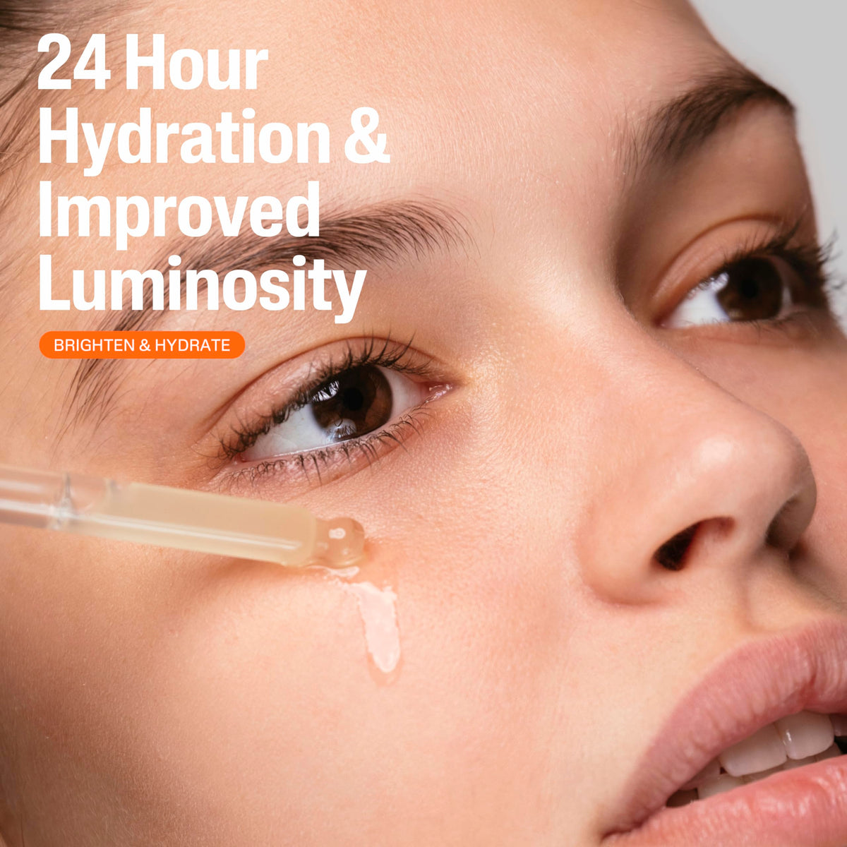 Cetaphil serum texture on skin demonstrating fast absorption and hydration benefit