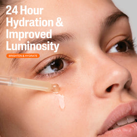 Cetaphil serum texture on skin demonstrating fast absorption and hydration benefit