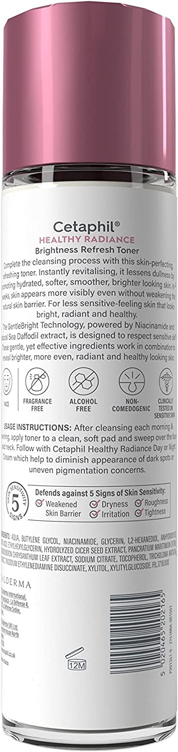 Close-up of sea daffodil visual with Cetaphil indicating natural extract benefit
