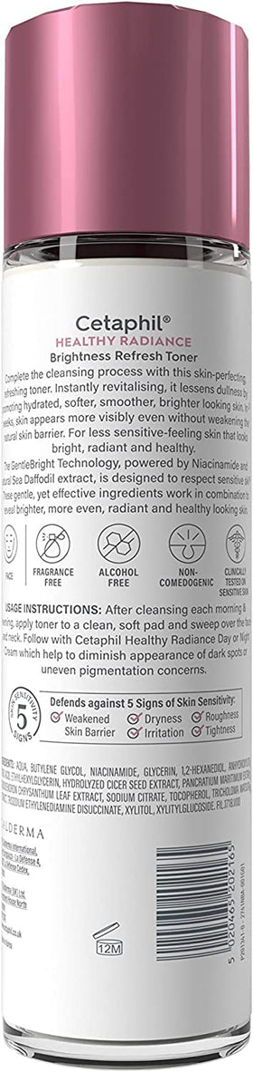 Close-up of sea daffodil visual with Cetaphil indicating natural extract benefit