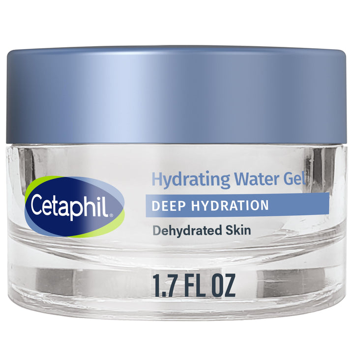 Cetaphil front packaging showing clean hydrating gel and benefits