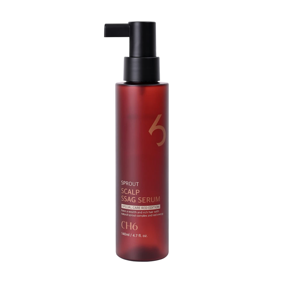 CH6 front bottle showing label and 140ml size giving confidence in product