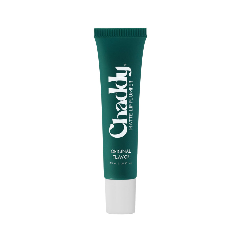 Chaddy front packaging showing compact matte plumper bottle and branding for quick identification