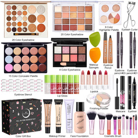 CHAFFUL eyeshadow palette open showing coordinated shades for easy looks