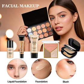 CHAFFUL foundation and concealer tubes displayed for smooth, buildable coverage