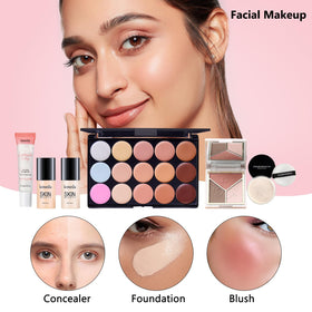 CHAFFUL foundation and primer texture swatch demonstrating smooth coverage
