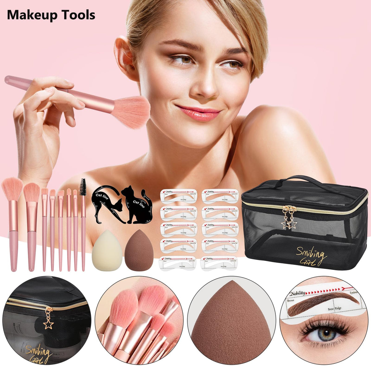 CHAFFUL lip products arrangement showing lipstick and gloss for finishing touch