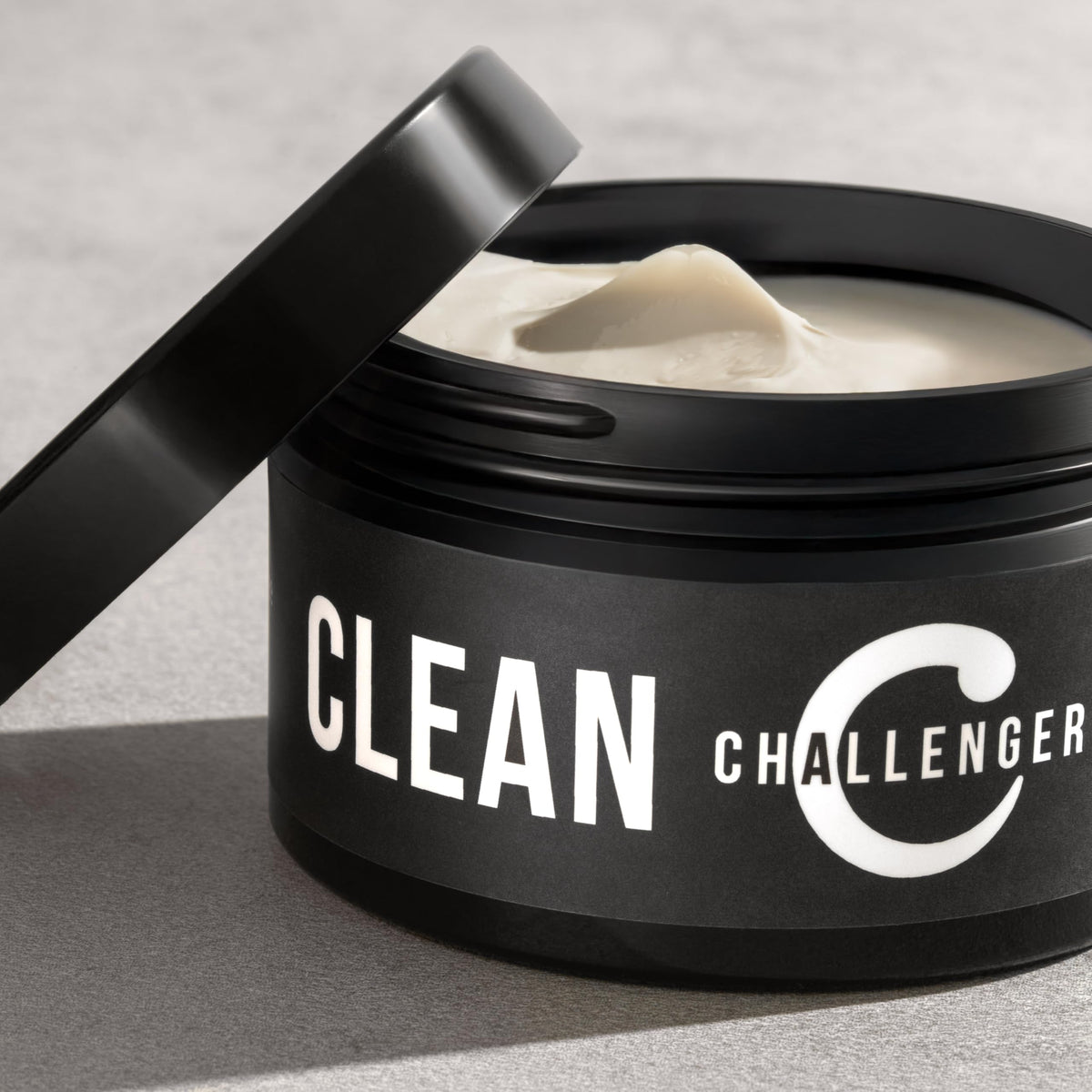 Challenger matte finish after styling showing natural low-shine look