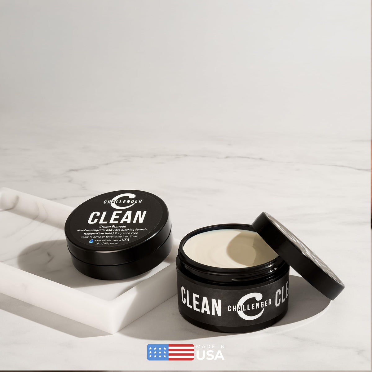 Challenger travel jar inside backpack showing convenience for travel benefit