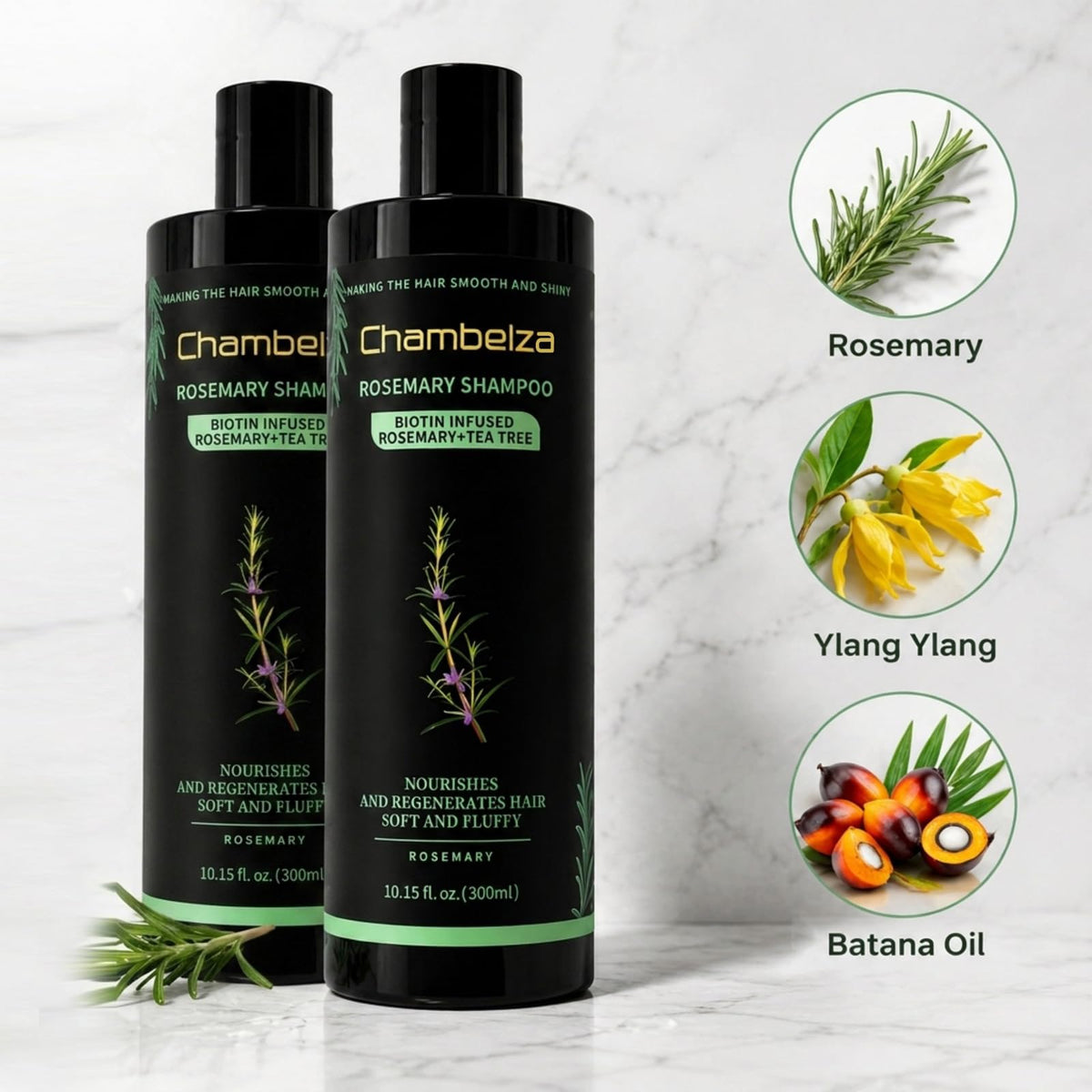 Chambelza shampoo lather texture demonstrating gentle cleansing benefit