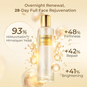 CHANDO HIMALAYA bottle close-up highlighting pump and premium finish for easy dispensing