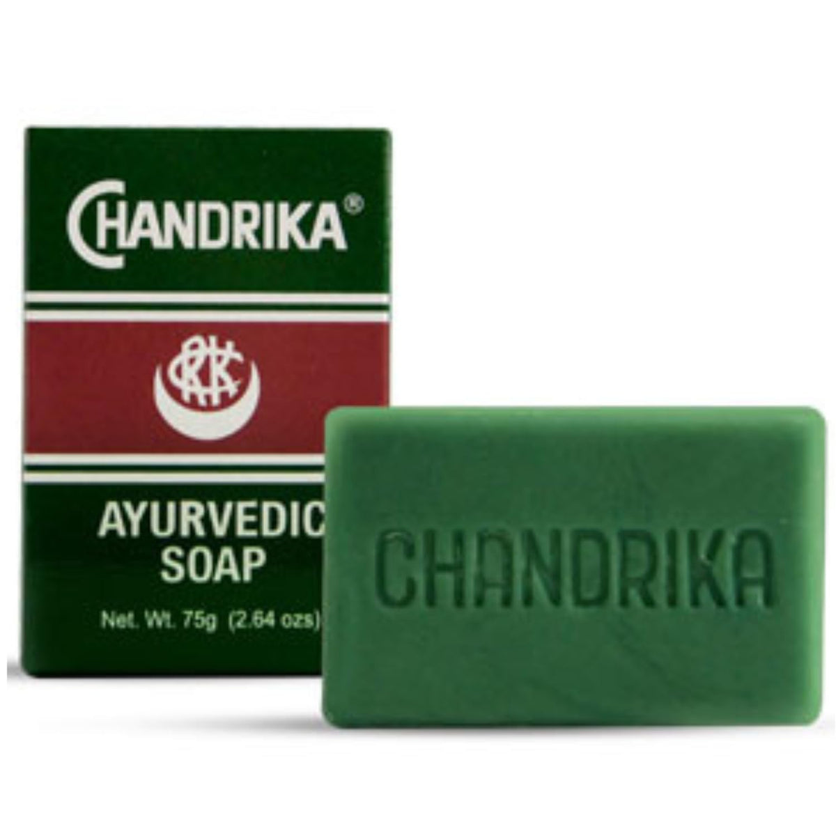 Chandrika soap in bathroom setting demonstrating daily use and soothing aromatic ambience