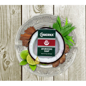 Chandrika case of 10 box stacked for storage and bulk convenience