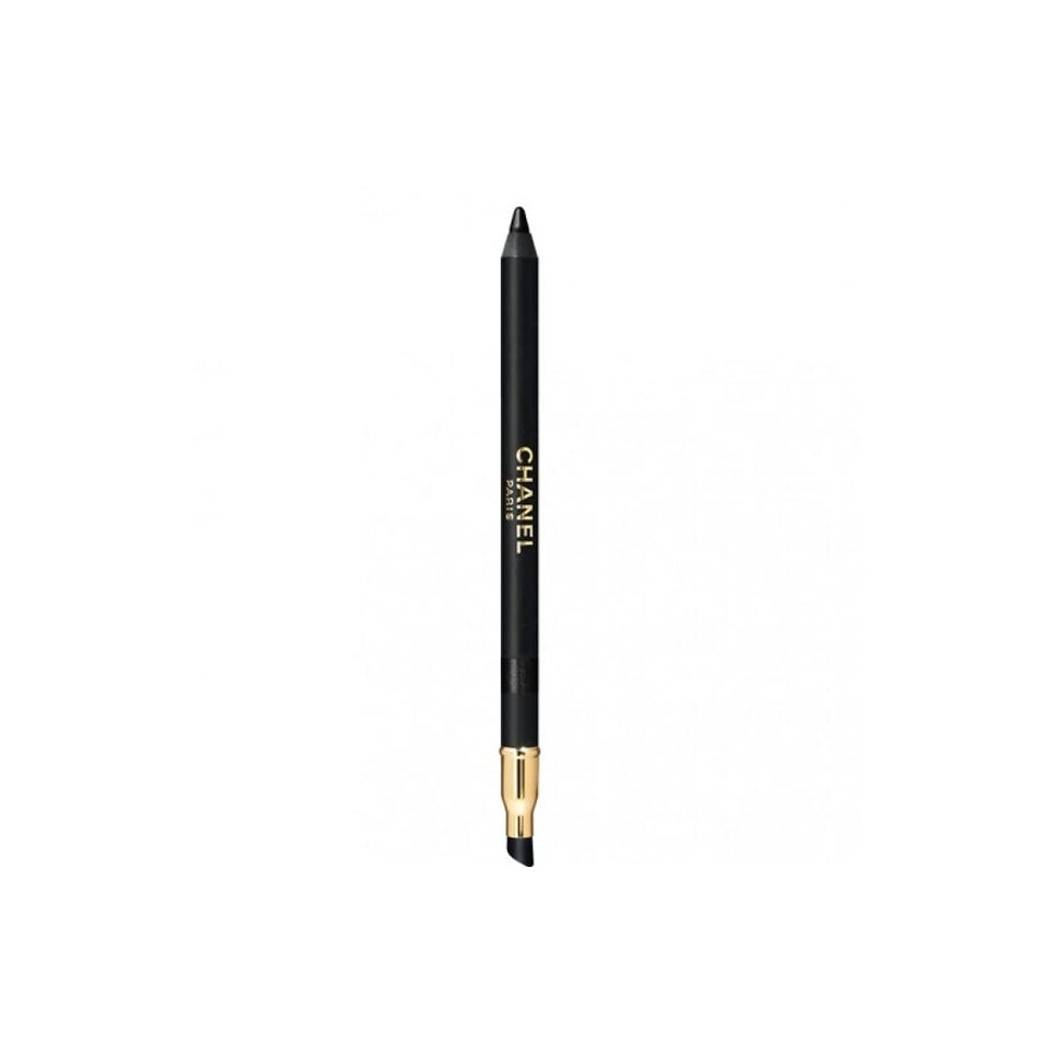 CHANEL Le Crayon Yeux front view showing pencil and sharpener for precise application