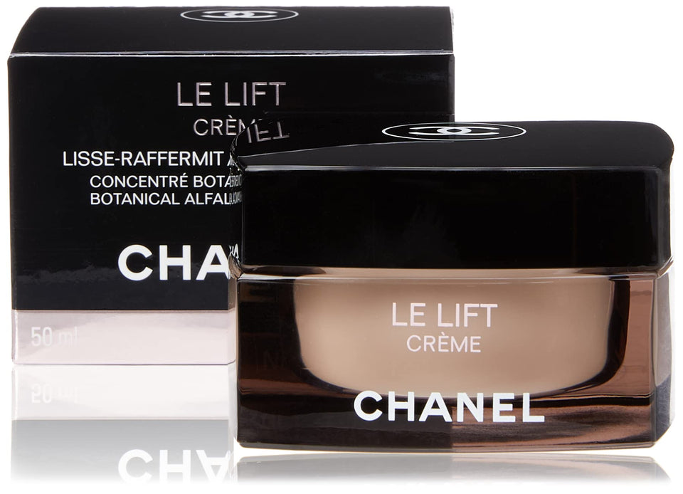 CHANEL Le Lift front jar showing elegant packaging and clear product identity